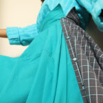 Lange OSCAR rok uit gerecycleerde mannen hemden