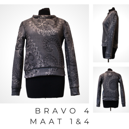 Belgische mode BRAVO trui uit mastrascover.
